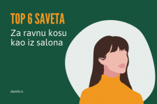 Kako postići salonski ravnu i glatku kosu uz samo nekoliko proizvoda?
