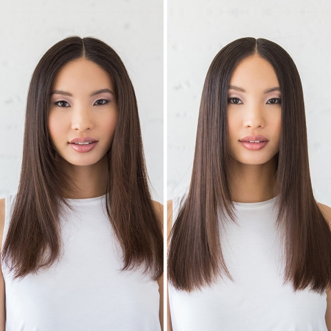 Moroccanoil Hydro Leave in pre i posle