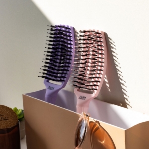 Olivia Grden Finger brush četka za kosu combo pastel pink m Olivia Grden Finger brush četka za kosu combo pastel pink m